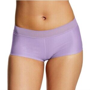 Women's Maidenform One Fab Fit Microfiber Lace trimmed Boyshorts Panty 2XL/9